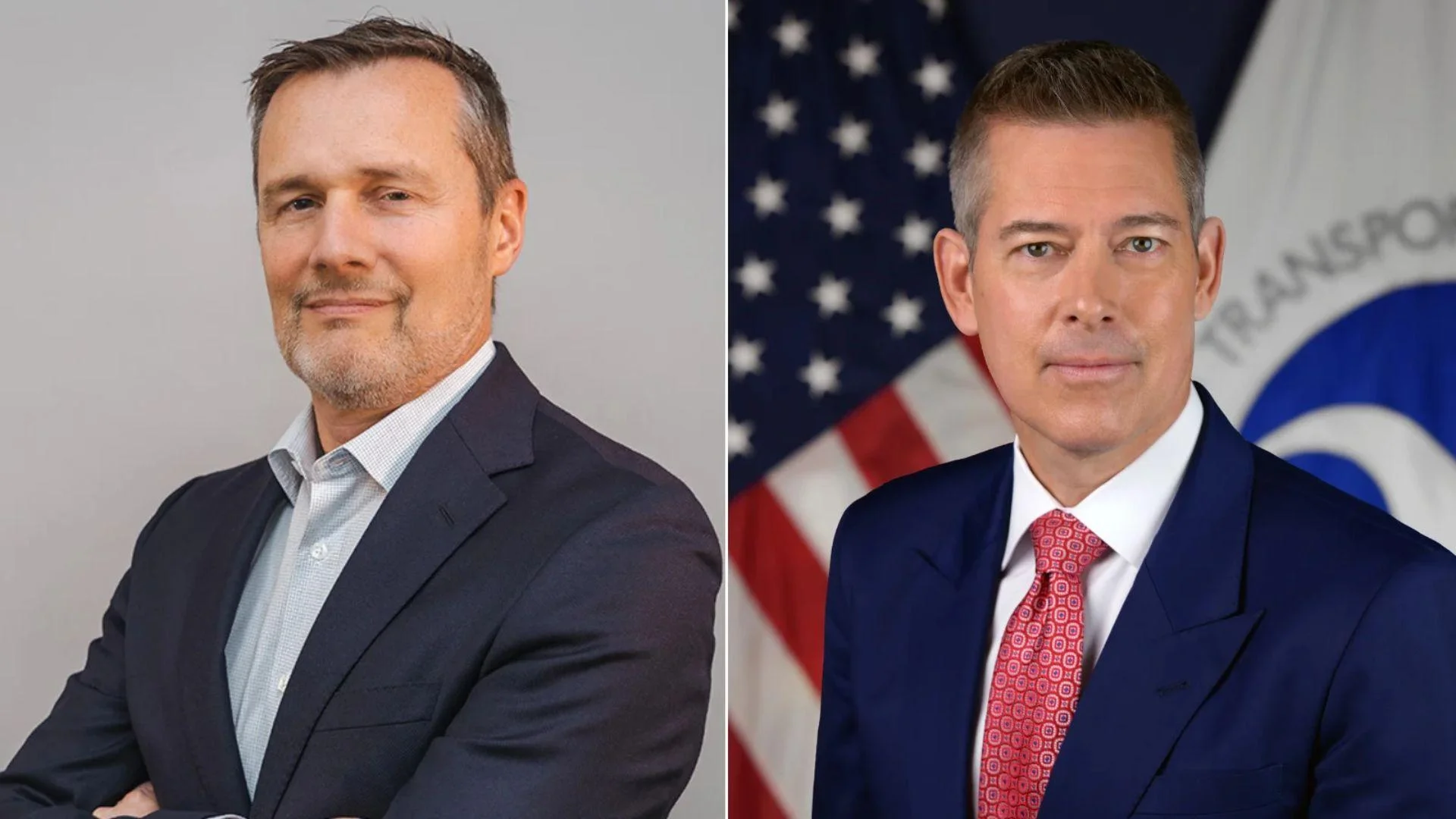 Roger Harris, president, Amtrak, (left) and Sean Duffy, U.S. Transportation Secretary (right) Roger Harris, president, Amtrak, (left) and Sean Duffy, U.S. Transportation Secretary (right)