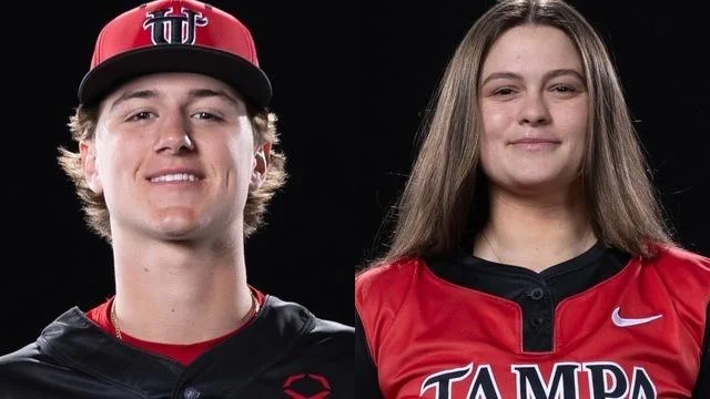 Which former Tampa Republic area high school standouts will be in action on Thursday, May 8?