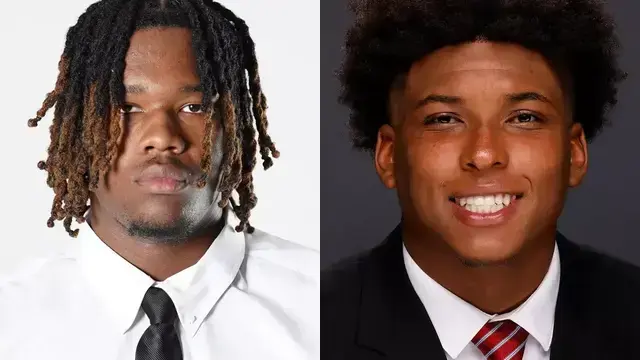 Ke'Vion Wellington and Danny Lewis Jr.