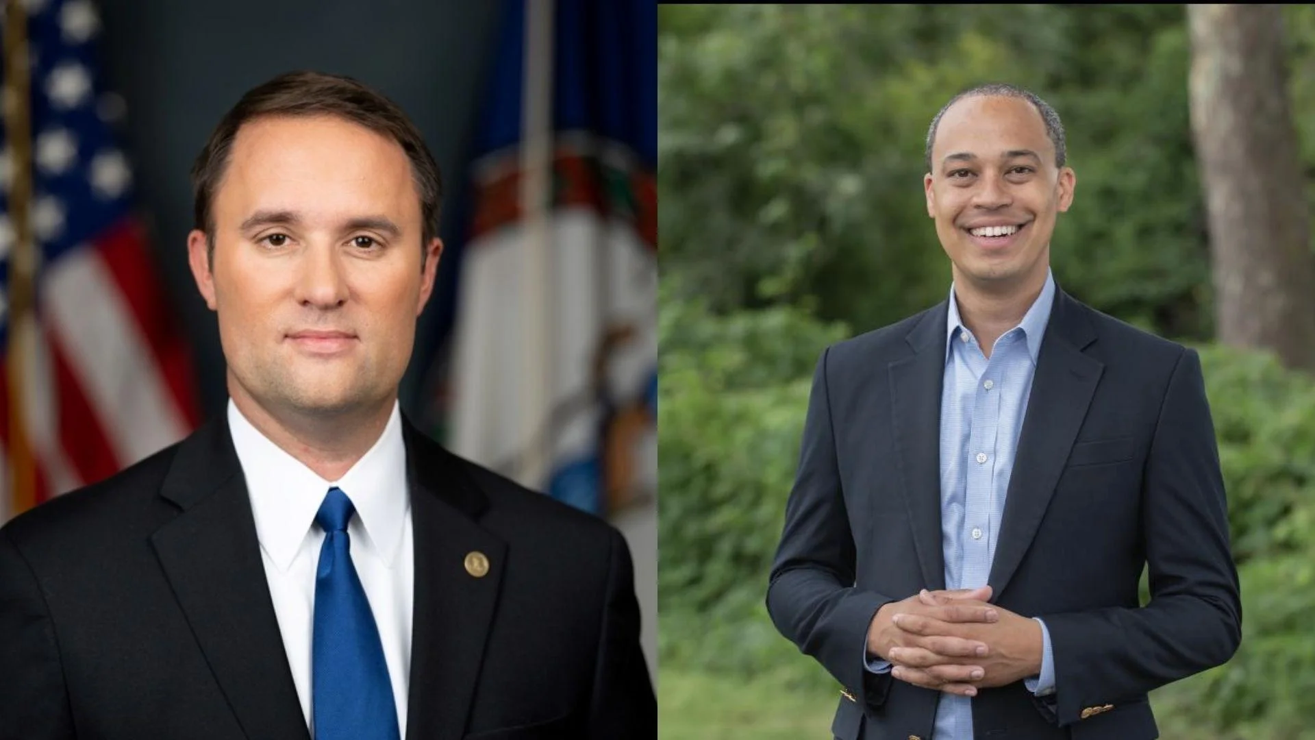 AG Jason Miyares (Left) & Jay Jones (Right) - Facebook, Facebook