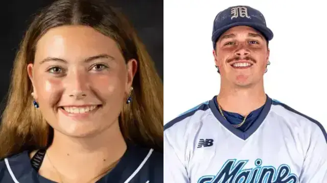 Which former Portland Maine News area high school standouts will be in action on Friday, May 2?