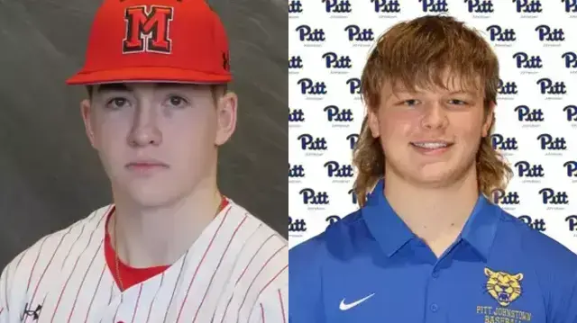 Which former Cambria Times area high school standouts will be in action on Friday, April 25?