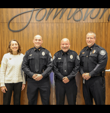 Johnston Police Announce Two Promotions