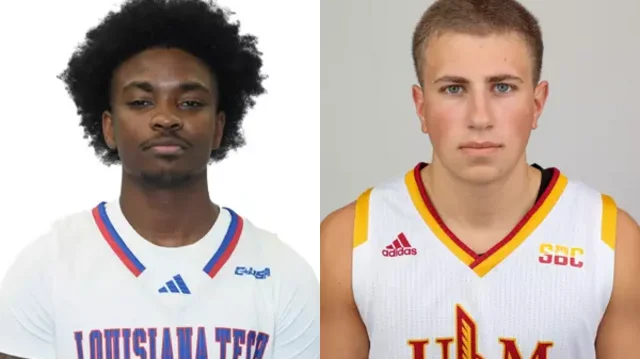 Which former NW Louisiana News area high school standouts will be in action on Saturday, Feb. 22?