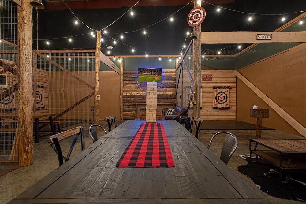 Networking & Axe Throwing at Stumpy’s