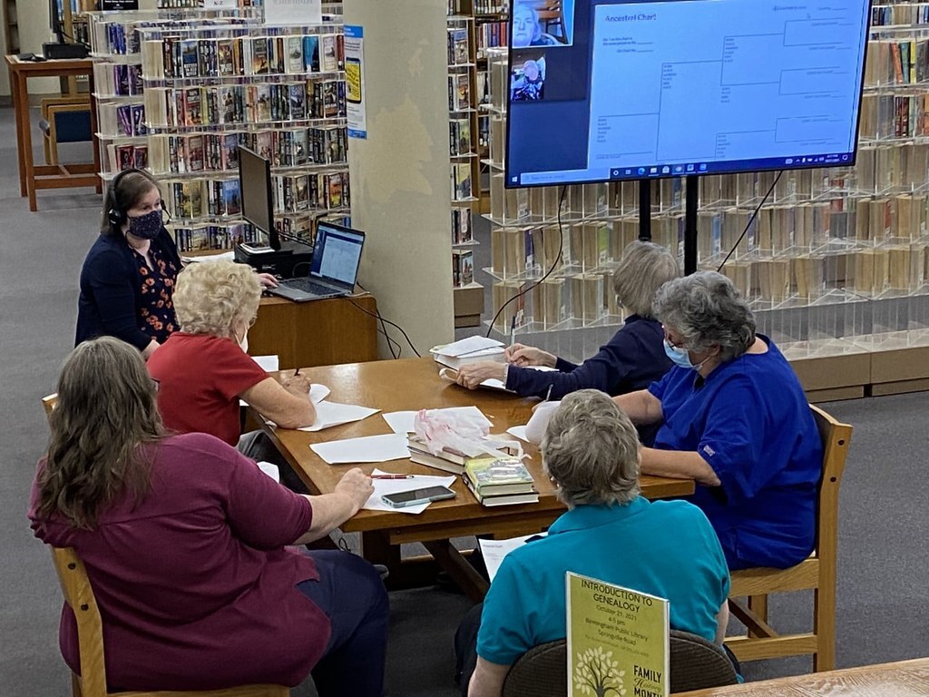 Genealogy Class on January 5