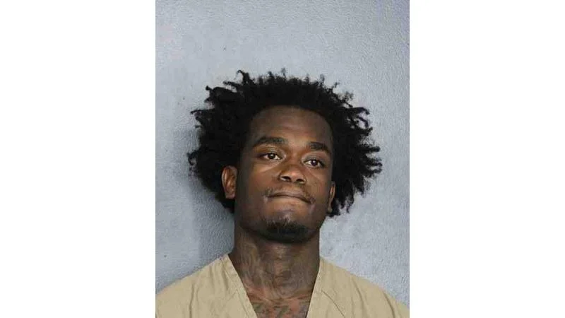 Rashaud Brown booked at Broward County Main Jail on Aug. 22