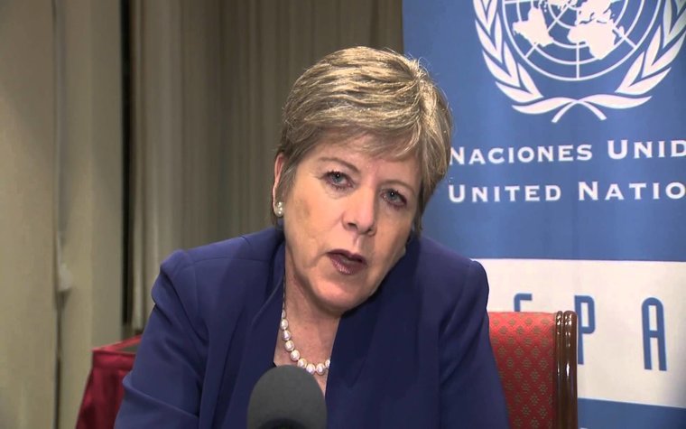 Alicia Barcena, executive secretary, United Nation´s Economic Commission for Latin America and the Caribbean
