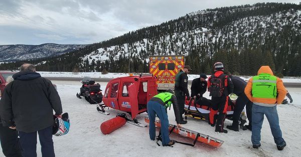 Gallatin County 911 Received a Call That a Snowmobiler Had Sustained a Leg Injury on Buck Ridge Trail