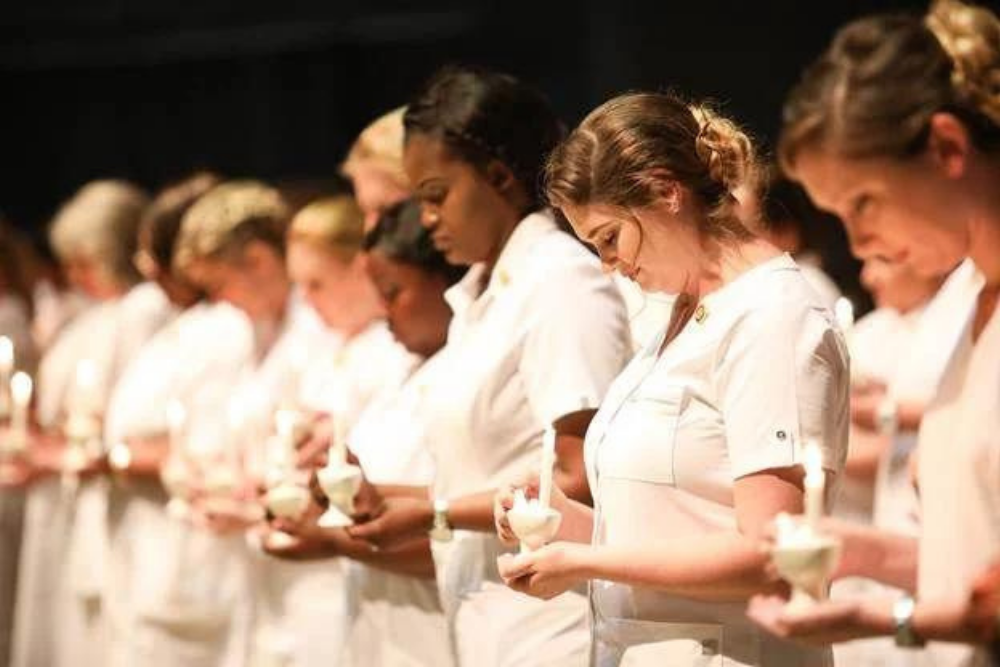 SPRING NURSING GRADUATES HONORED DURING PINNING CEREMONY