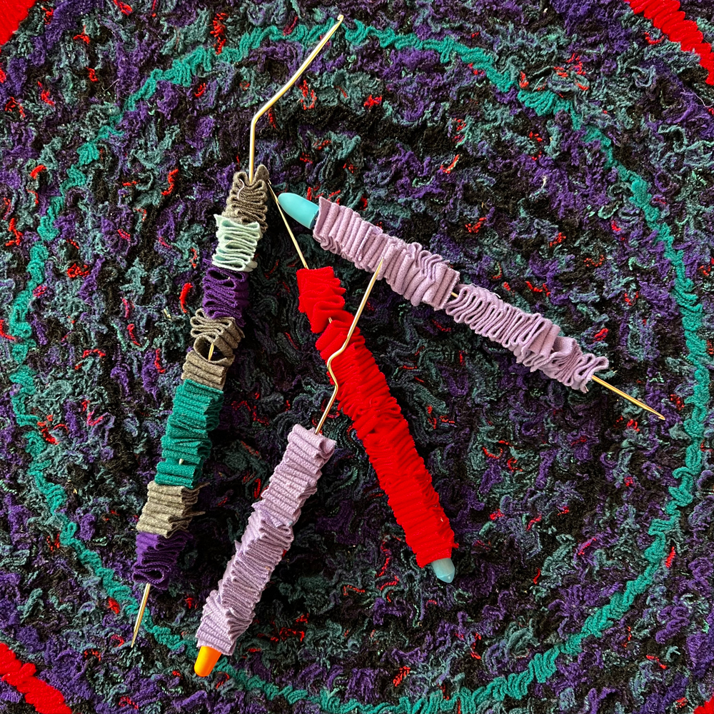 Shirred Standing Rug Demo with Starr Ann Lenz