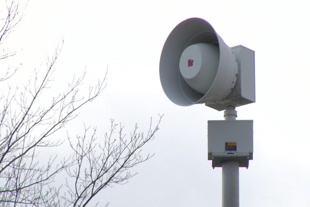 Outdoor Siren TEST on Jan 5 Outdoor Siren TEST on Jan 5