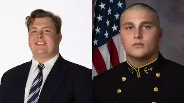 Riley Stevens and Cole Long