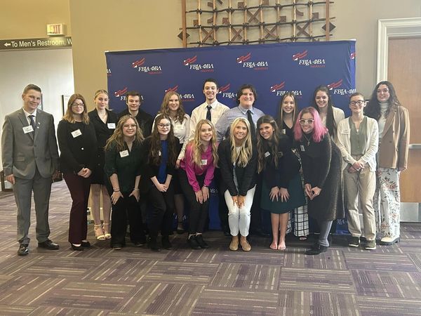 Proud of our FBLA team members