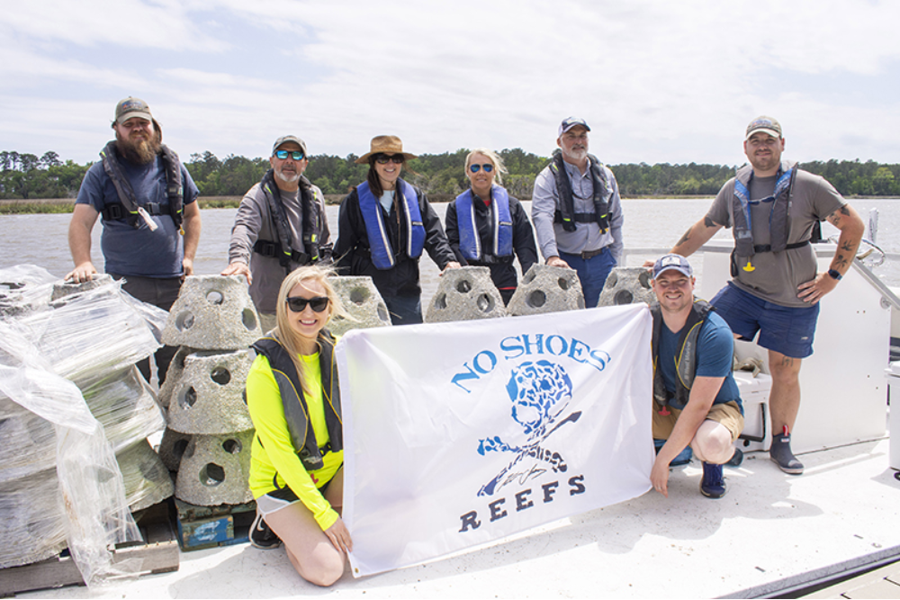 Nearly 1 million pounds of material added to three Georgia artificial reefs