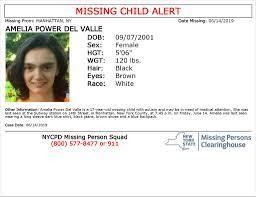 Missing Person Alert