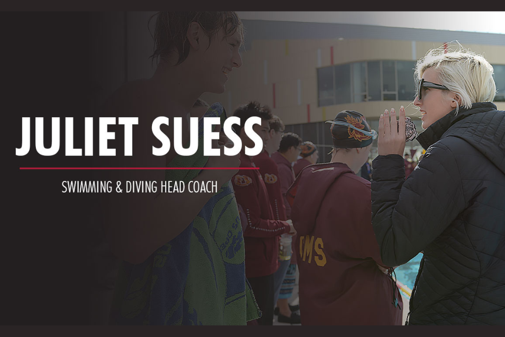 Juliet Suess selected to lead swim & dive programs
