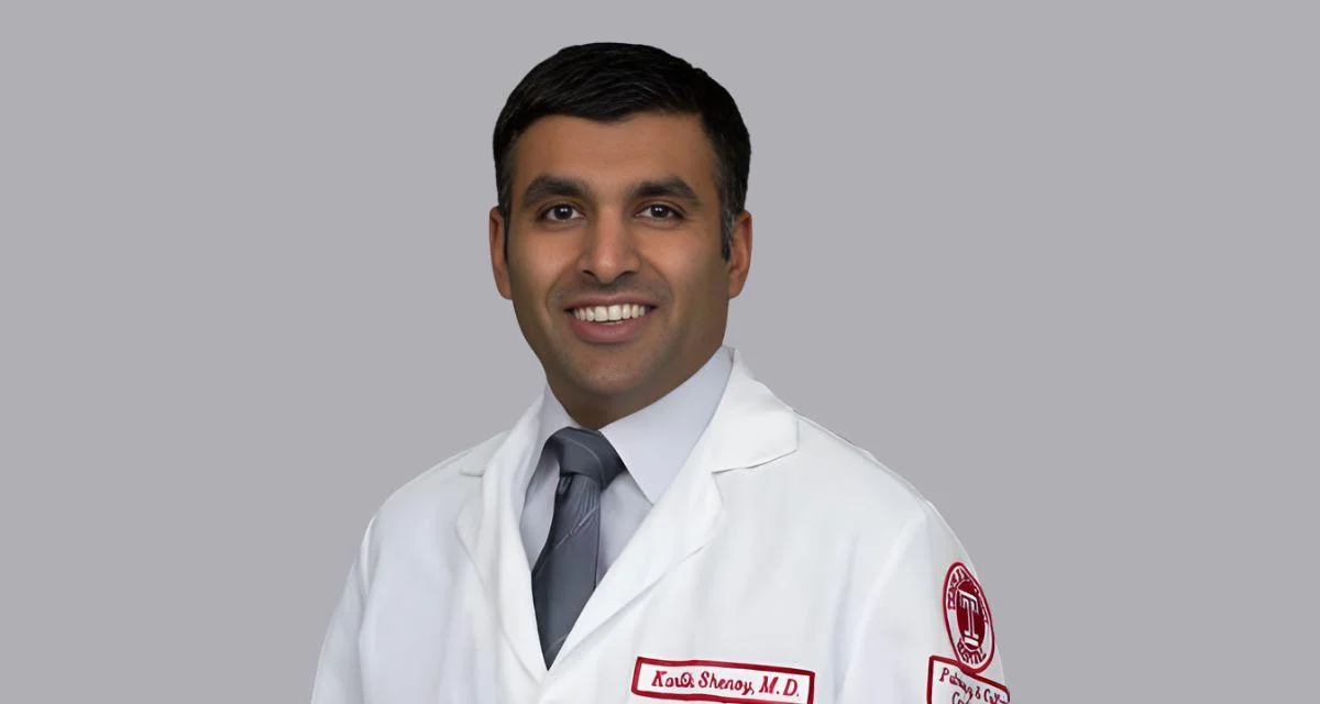 Dr. Kartik V. Shenoy, Professor of Thoracic Medicine and Surgery at the Lewis Katz School of Medicine at Temple University Dr. Kartik V. Shenoy, Professor of Thoracic Medicine and Surgery at the Lewis Katz School of Medicine at Temple University
