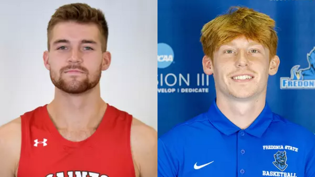 Which former North Country Leader area high school standouts will be in action on Friday, Feb. 14?