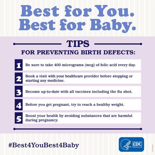 Tips for Preventing Birth Defects
