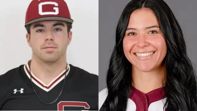 Which former North Guilford News area high school standouts will be in action in the week starting Monday, April 14?