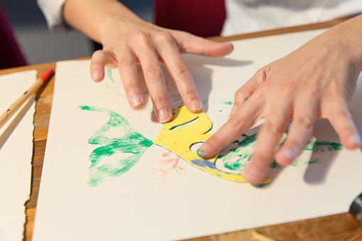 Acrylic Butterfly Painting Class on March 23