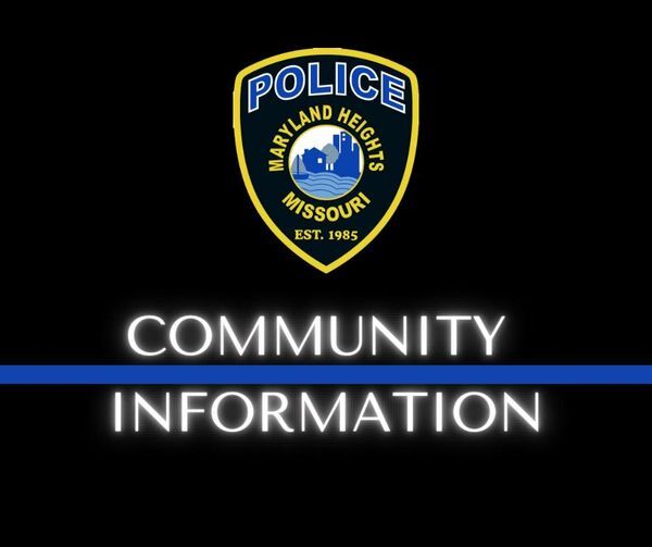 Maryland Heights Police Department – Extreme Weather Alert for Thursday, December 22, 2022