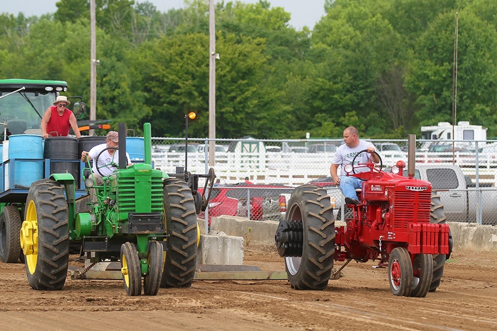 Antique Tractor Pull on May 14