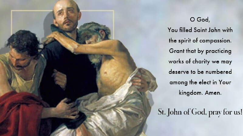 ‘Happy Feast of St. John of God!’: Diocese of Fort Worth celebrates feast of Saint John of God ‘Happy Feast of St. John of God!’: Diocese of Fort Worth celebrates feast of Saint John of God