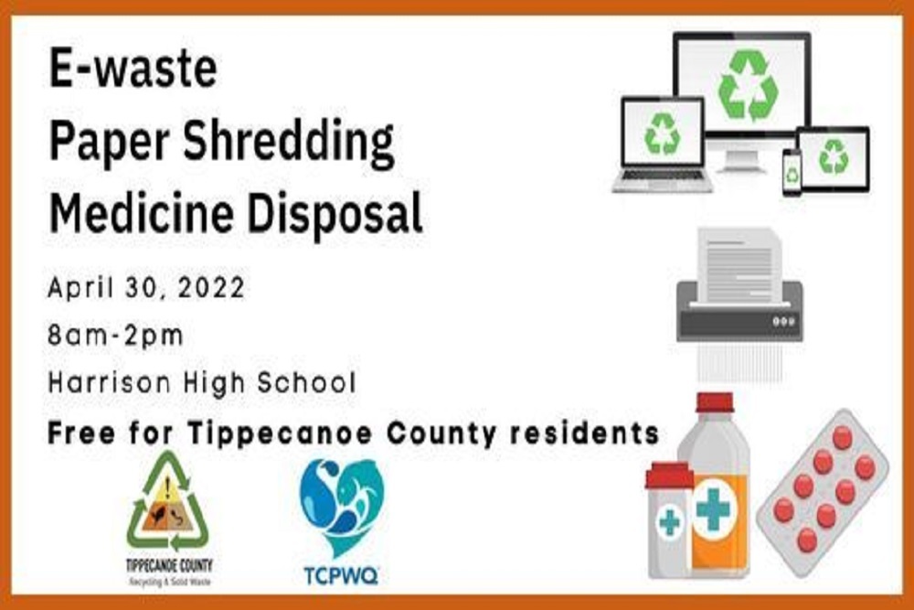 Electronics Recycling-Paper Shredding-Medicine Disposal