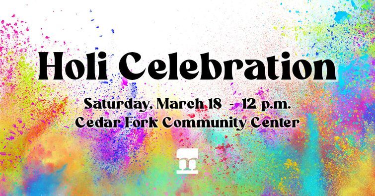 TOWN OF MORRISVILLE: Holi Celebration March 18 TOWN OF MORRISVILLE: Holi Celebration March 18