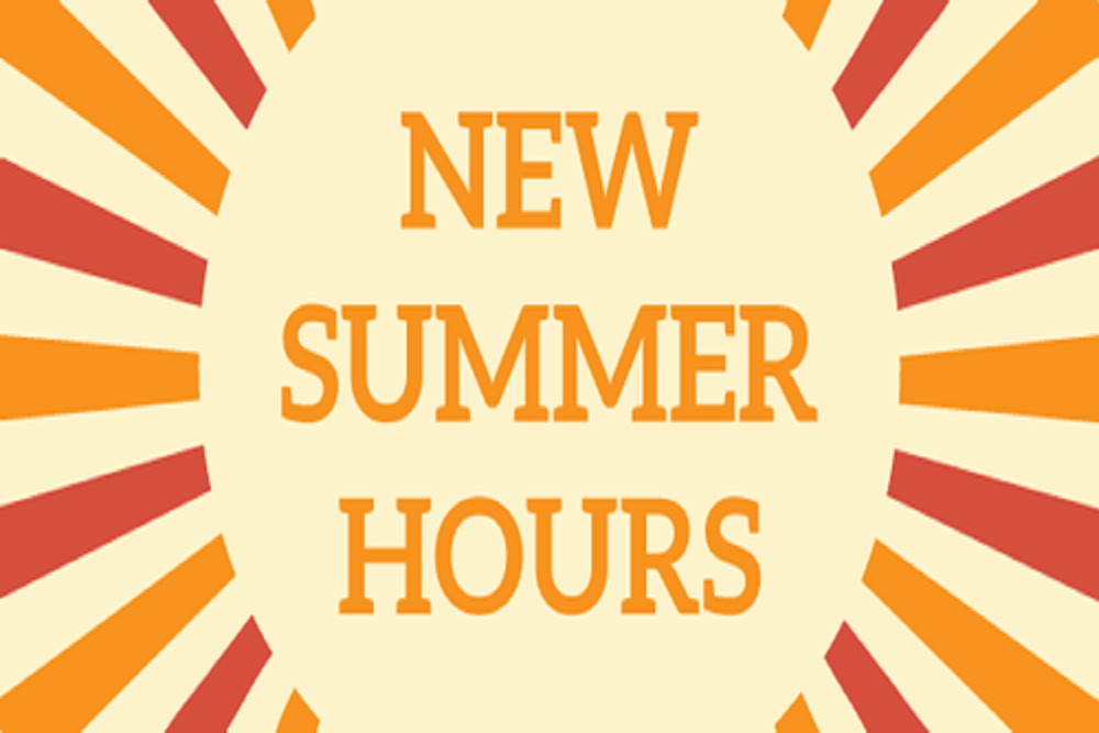 Summer Office Hours