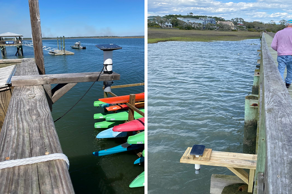 Two County Nature Centers Collect Real-Time Information With New Tidal Gauges Donated By Beaufort County Two County Nature Centers Collect Real-Time Information With New Tidal Gauges Donated By Beaufort County