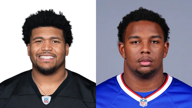Derrick Harmon and Deone Walker