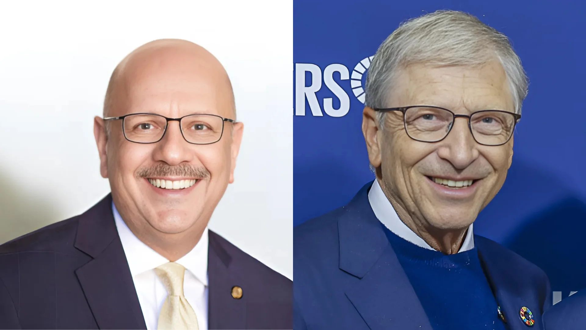 Farnam Jahanian, 10th president of CMU (Left) & Bill Gates (Right) Farnam Jahanian, 10th president of CMU (Left) & Bill Gates (Right)
