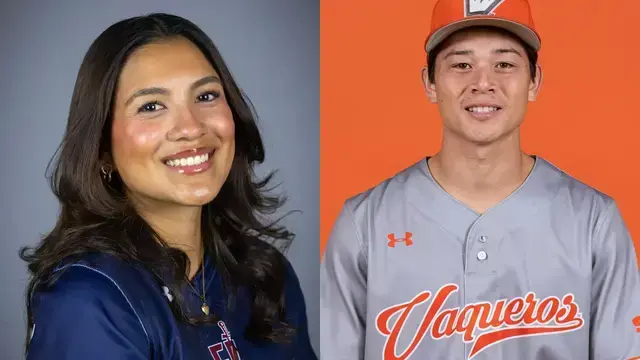 Which former West Orange County area high school athletes will be active on Sunday, April 19?