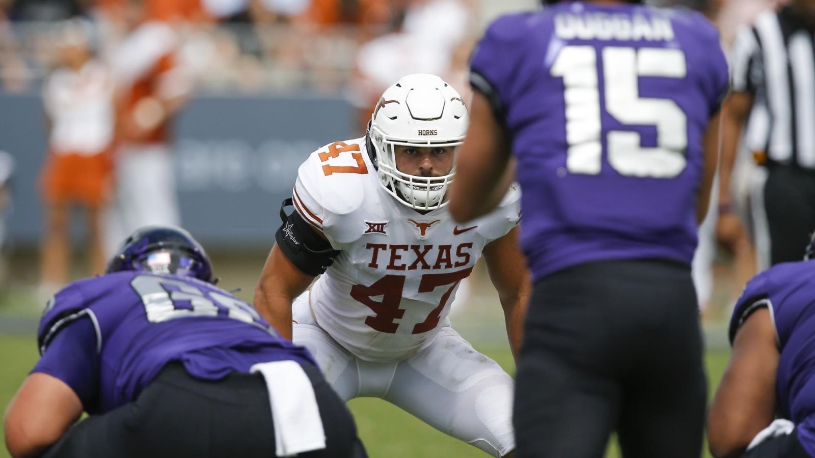 University of Texas linebacker nominated for trophy honoring walk-ons University of Texas linebacker nominated for trophy honoring walk-ons