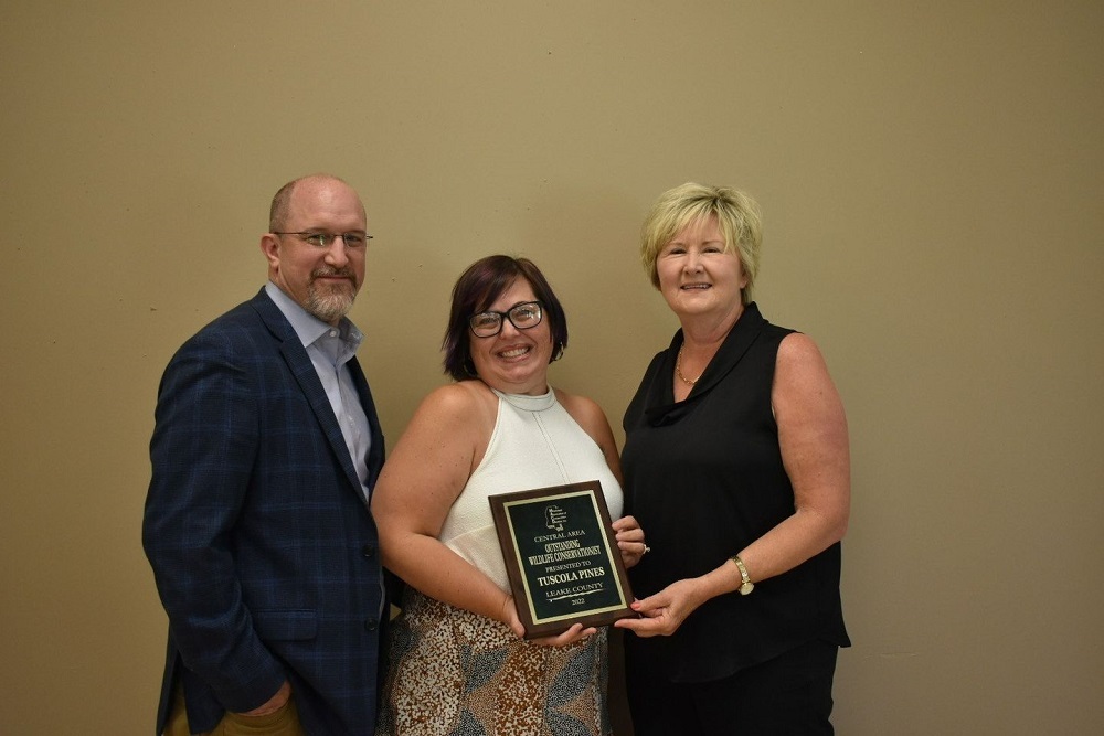 Leake County Soil & Water Conservation District – MACD Central Area 2022 Outstanding Wildlife Conservationist Award