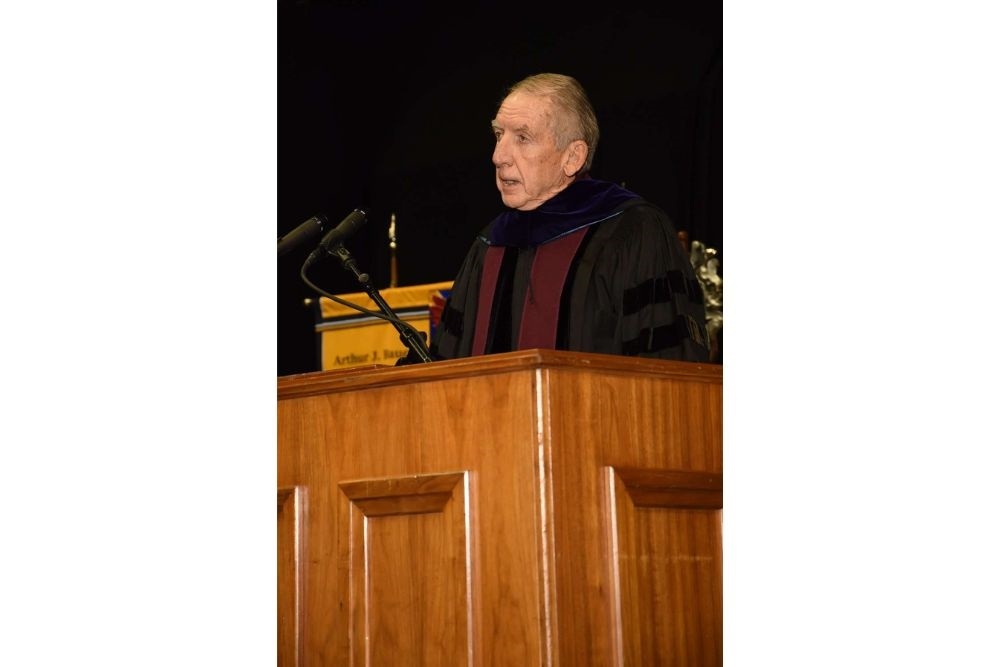 Justice Bill Cunningham awarded an honorary doctorate at Murray State University commencement Justice Bill Cunningham awarded an honorary doctorate at Murray State University commencement