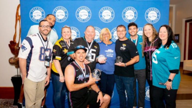 Freedom Boat Club Jacksonville Takes Home Top Awards at the Company’s Annual Conference Freedom Boat Club Jacksonville Takes Home Top Awards at the Company’s Annual Conference