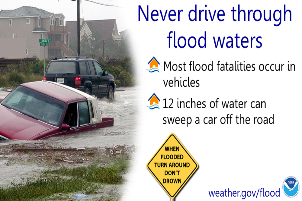 The NWS has issued a Flash Flood Watch The NWS has issued a Flash Flood Watch