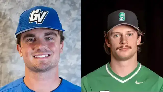 Which former Grand Rapids Reporter area high school standouts will be in action on Sunday, April 13?