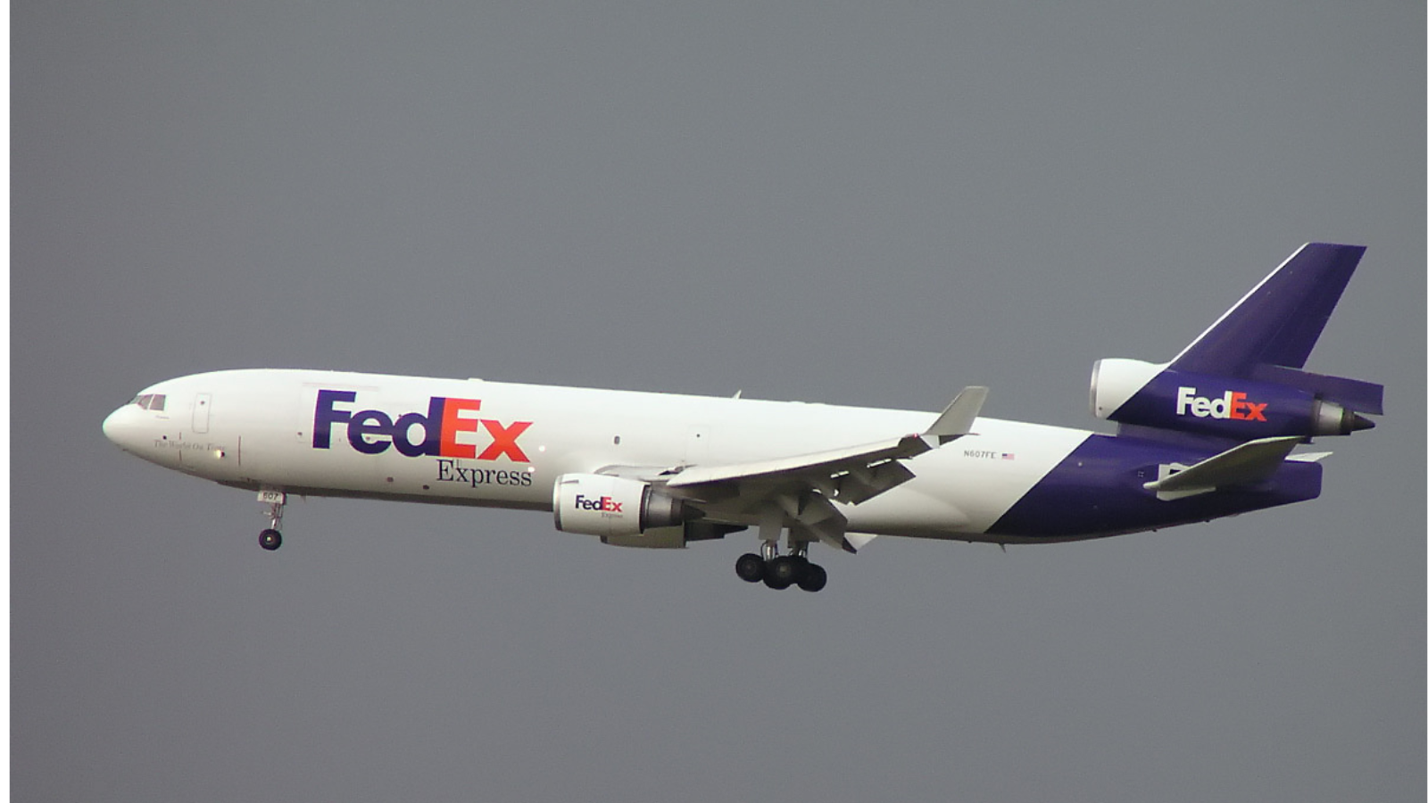 FedEx MD-11F aircraft