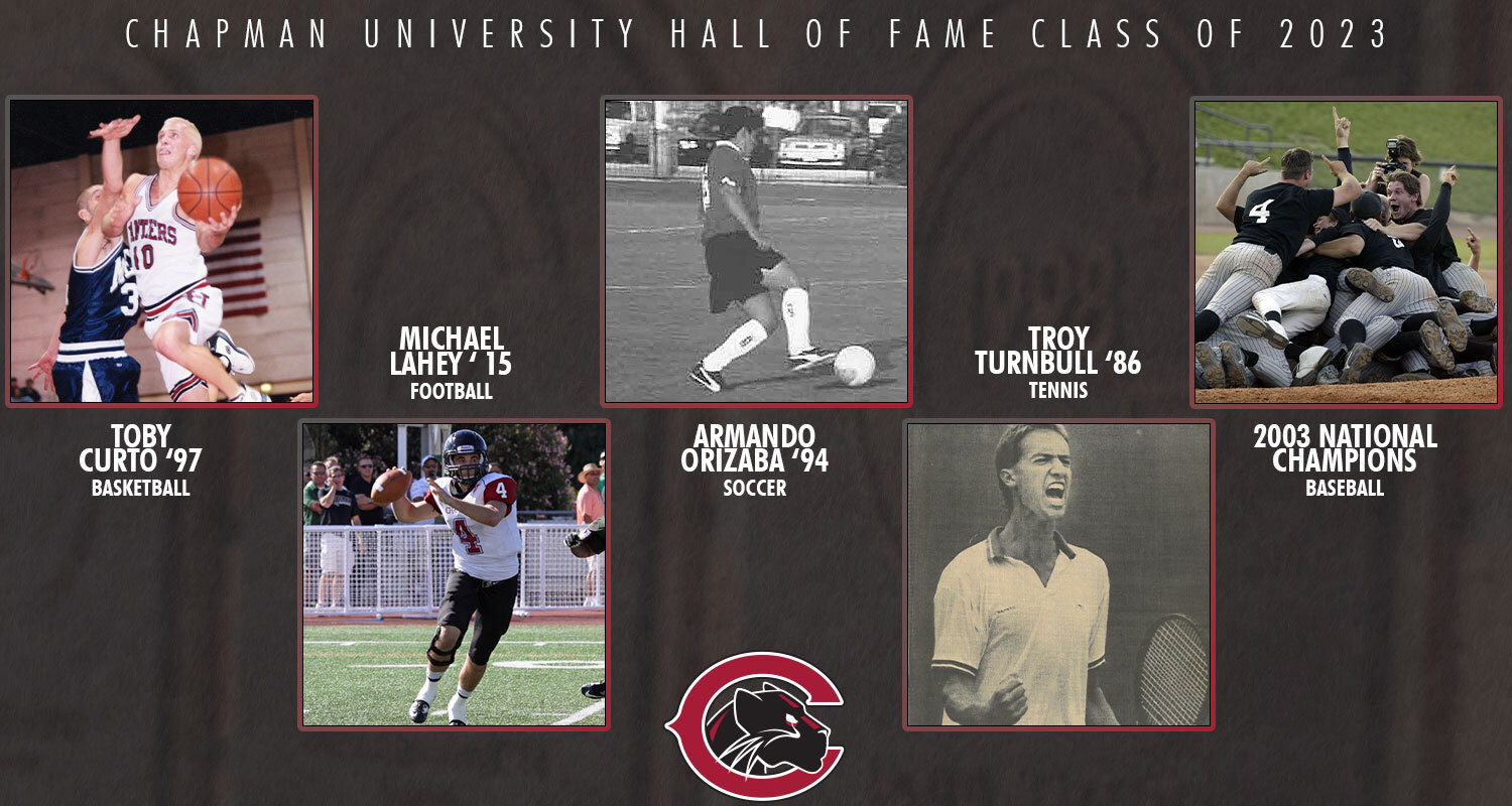 Chapman Hall of Fame Class of 2023 announced