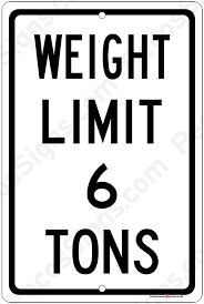 Town of Temple: 6 Ton Weight Limit Update
