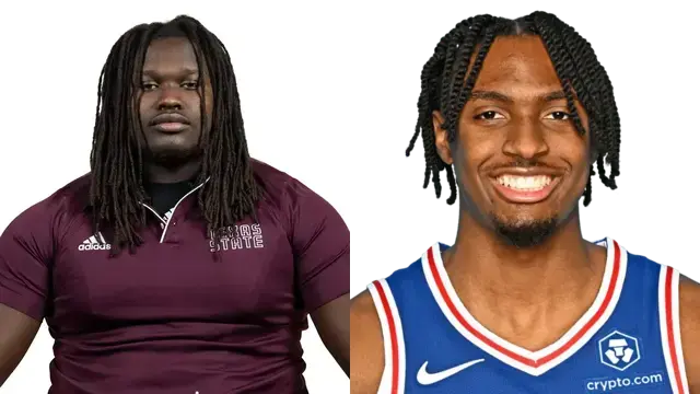 Ezra Dotson-Oyetade and Tyrese Maxey - 