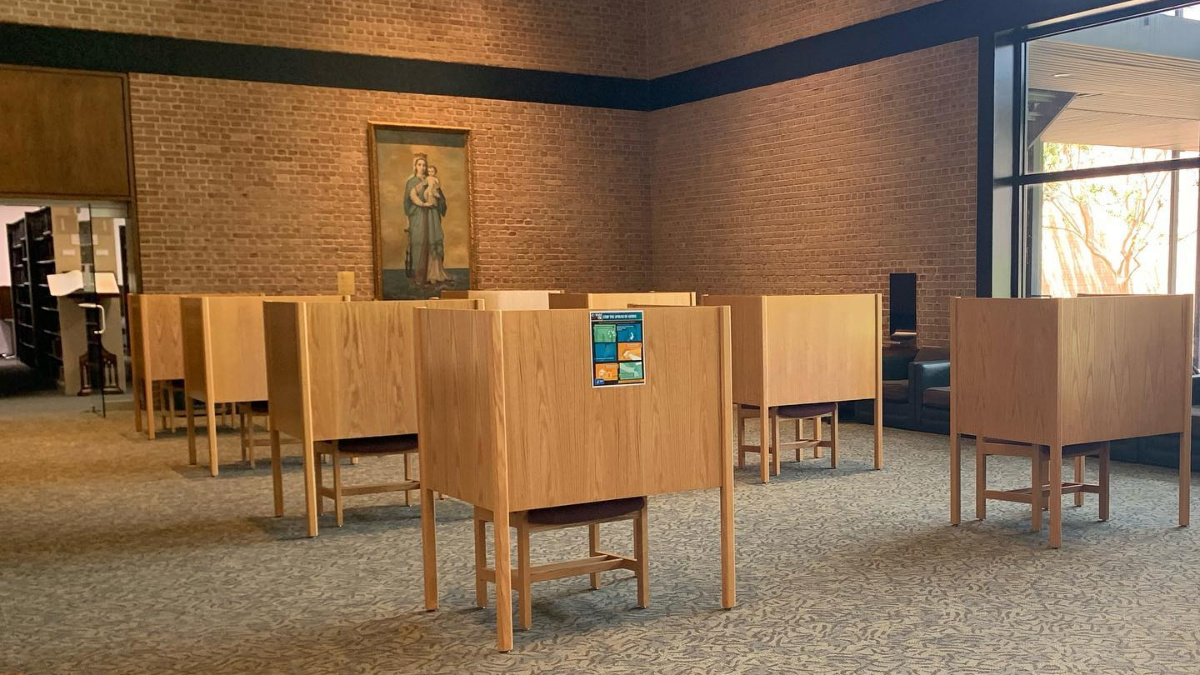 The Doherty Library is being re-imagined to extend study space. The Doherty Library is being re-imagined to extend study space.