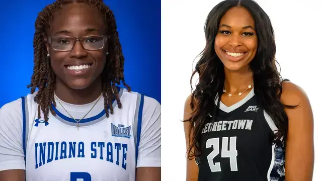 Da'Naria Washington and Cristen Carter Da'Naria Washington and Cristen Carter