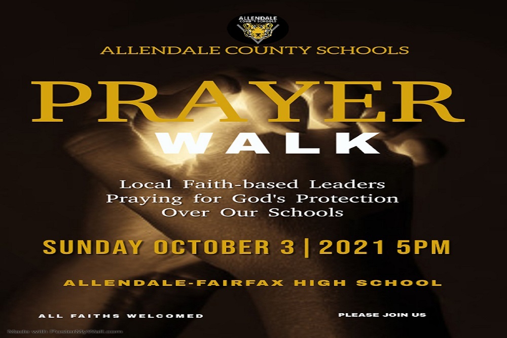 Allendale County Schools: October Prayer Walk