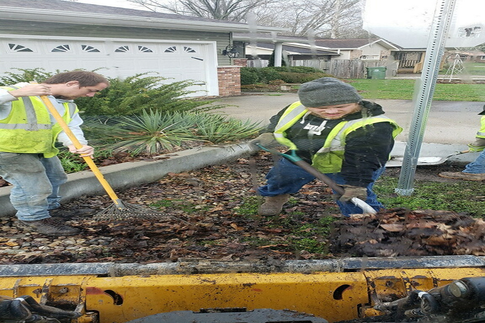 The Department of Public Works has been very busy the last several days!